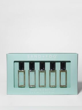 116. Sand + Fog Exploratory Perfume Oil Rollerball Set- Lg Discovery Collection